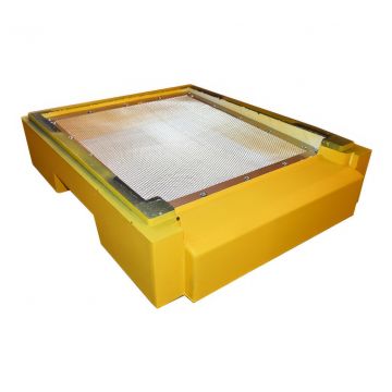 Varroa dno na polystyrenový úl 39 x 24 Lysoň - žluté