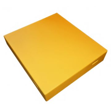 Vysoké víko s větráním 39 x 24 EPS Lysoň - žluté