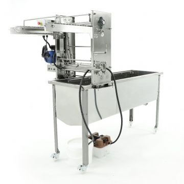 Stůl odvíčkovací s řetězovým podavačem 230V, s vyvíječem páry Lysoň MINIMA