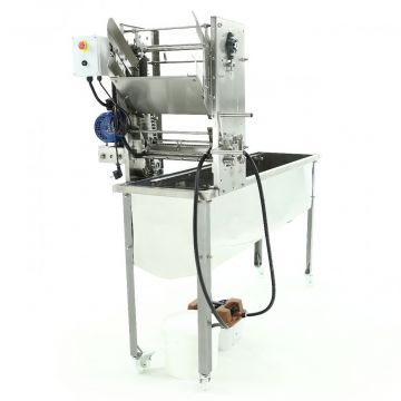 Stůl odvíčkovací s podávacími lištami 230V, s vyvíječem páry – MINIMA