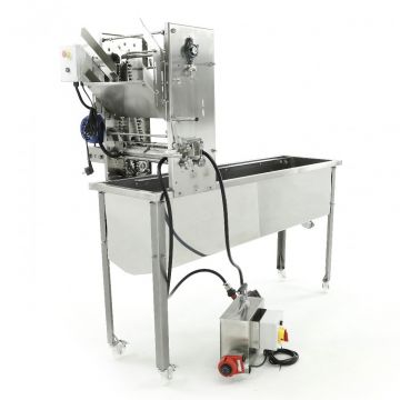 Stůl odvíčkovací s podávacími lištami 230V, s uzavřeným oběhem – MINIMA