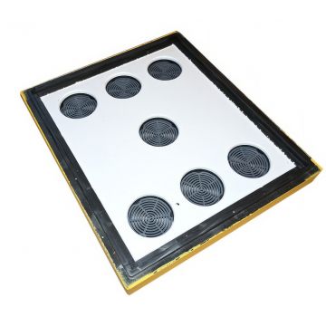 Krmítko strůpek 39 x 24 EPS Lysoň - žluté