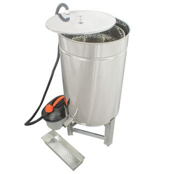 Vařák na vosk nerez 70l s vyvíječem páry - Lysoň