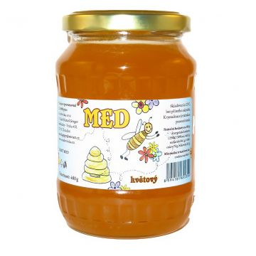 Med květový bez řepky 480 g - OSOBNÍ ODBĚR