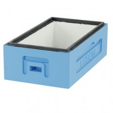 Nástavek pro úl 6 rámkový Dadant Blatt 1/2 - modrá