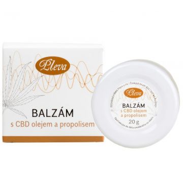 Pleva balzám s CBD olejem a propolisem 20 g