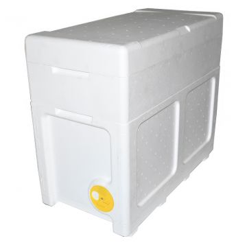 Polystyrenový plemenáč Langstroth 3/4 s krmítkem - 6 rámků