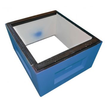 Nástavek 39 x 24 na polystyrenový úl Lysoň - modrý