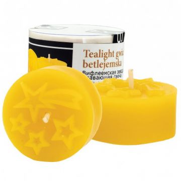 Silikonová forma - čajová svíčka - hvězda - FS500