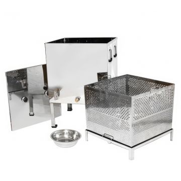 Vařák na vosk nerez 62 x 62 cm