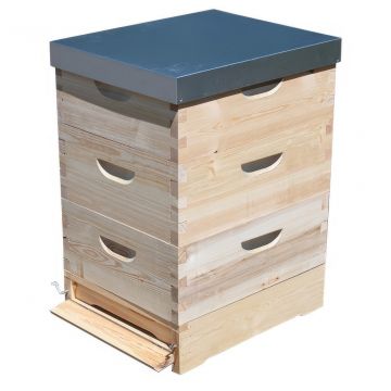 Včelí úl Langstroth 3 x 3/4 (185) - 10 r. - cink