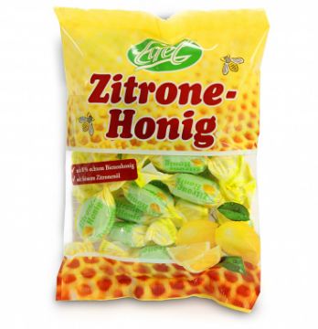Bonbóny medové s citronem 100 g