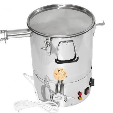 Stáčecí a čeřící nádoba Mellarius MaxiLine 25 kg s integrovaným topným tělesem