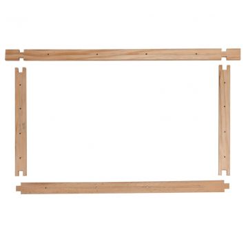 Přířezy Zander velikost 220 mm, rovné strany - Hol - 50 ks