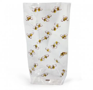 Dárkové celofánové sáčky s motivem včely 100 ks