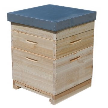 Dřevěný úl Dadant Blatt na 12 rámků - 1x 300 + 2x 145