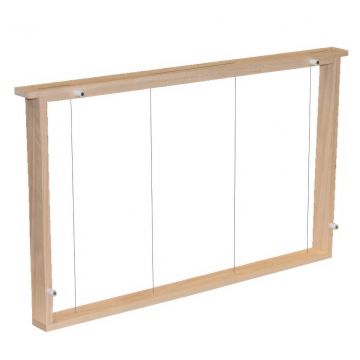 Rámek 39x24 cm - nadrátkovaný, s mezerníky