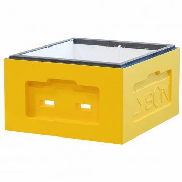 Polystyrenový nástavek český 39 x 24, lakovaný - verze II - žlutý