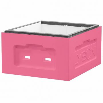 Polystyrenový nástavek český 39 x 24, lakovaný - verze II - růžový