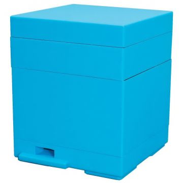 Mini úl pro chov matek, s rámky (dno W1118) - barvený