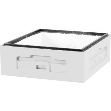 Polystyrenový nástavek Dadant Blatt 1/2 - nebarvený