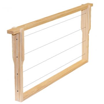 Rámek vodorovně drátkovaný Zander 220 mm, boky Hoffmann