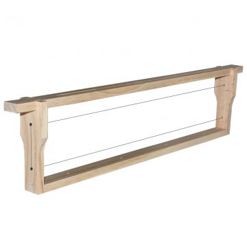 Rámek vodorovně drátkovaný Zander 110 mm, boky Hoffmann