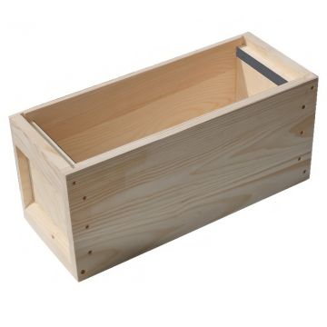 Polonástavek Zander (220 mm) - nerez Schienen