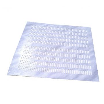 Mateří mřížka - průhledný plast - 500x500 mm