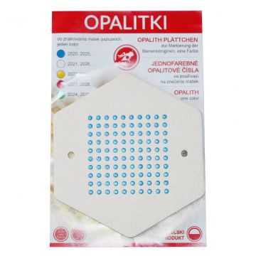 Opalitové značky - 1-100 PL - Modrá