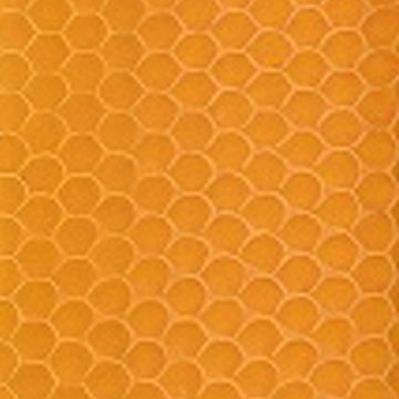 Mezistěny z včelího vosku - nelámavé - 37x21,5 - Oranžová