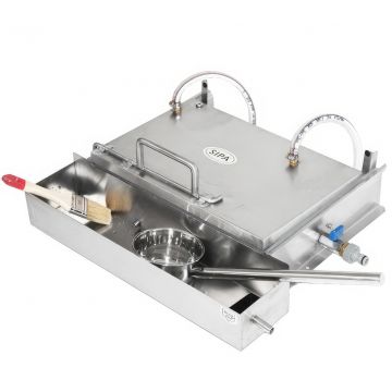 Ruční lis na mezistěny SIPA - chlazený vodou - 395 x 195 mm