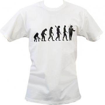 Včelařské tričko ApiSina Evolution, bílé - XXL