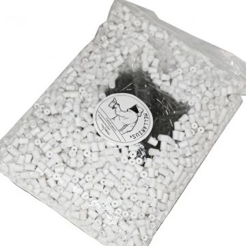 Kónické mezerníky s hřebíčky - 1 kg - Bílá