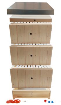 Včelí úl 39x24 zateplení 2 cm KOMPLET