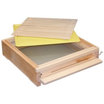 Vysoké varroadno Dadant Blatt - 12 R + šuplík na měl