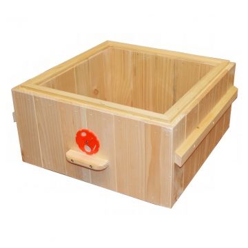 Nástavek 39x24 - 3 cm - ovčí vlna + Latě a letáky 2 kusy latí a 1 leták